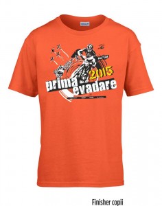 Tricou Prima Evadare - finisher - copii