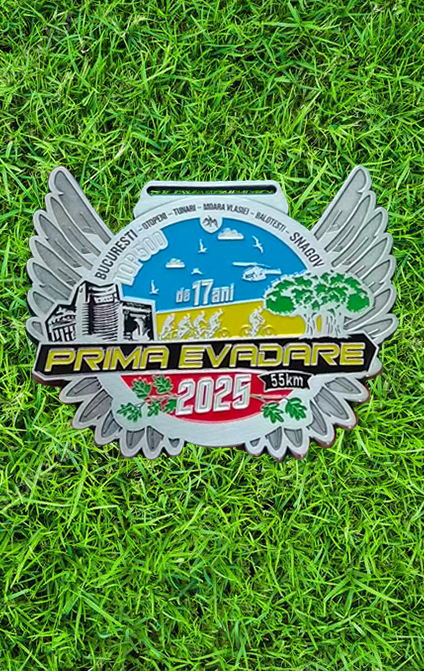 Medaliile Prima Evadare: Poveste, culoare, sport, istorie, protejarea naturii